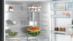 Serie 8 KGP86AXB0N Alttan Donduruculu Buzdolabı 186 x 86 cm Parmak izi bırakmayan siyah inoks, Total No Frost