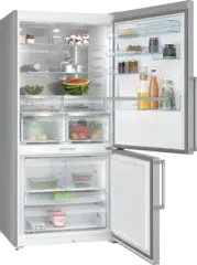 Serie 8 KGP86FIC0N Alttan Donduruculu Buzdolabı 186 x 86 cm Kolay temizlenebilir Inox, Total No Frost