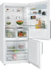 Serie 8 KGP86FWC0N Alttan Donduruculu Buzdolabı 186 x 86 cm Beyaz, Total No Frost