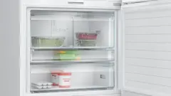 Serie 8 KGP86FWC0N Alttan Donduruculu Buzdolabı 186 x 86 cm Beyaz, Total No Frost