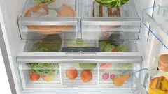 Serie 8 KGP76AIC0N Alttan Donduruculu Buzdolabı 186 x 75 cm Kolay temizlenebilir Inox, Total No Frost