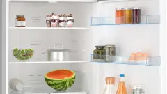 Serie 4 KGN55VIE0N Alttan Donduruculu Buzdolabı 186 x 70 cm Kolay temizlenebilir Inox, Total No Frost