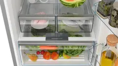 Serie 4 KGN55CIE0N Alttan Donduruculu Buzdolabı 186 x 70 cm Kolay temizlenebilir Inox, Total No Frost