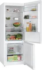 Serie 4 KGN55CWE0N Alttan Donduruculu Buzdolabı 186 x 70 cm Beyaz, Total No Frost