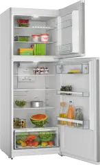 Serie 4 KDN55XIE0N Üstten Donduruculu Buzdolabı 186 x 70 cm Kolay temizlenebilir Inox, Total No Frost