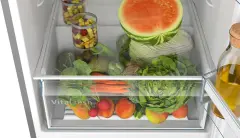 Serie 4 KDN55XIE0N Üstten Donduruculu Buzdolabı 186 x 70 cm Kolay temizlenebilir Inox, Total No Frost