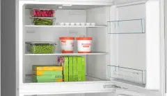 Serie 4 KDN55XIE0N Üstten Donduruculu Buzdolabı 186 x 70 cm Kolay temizlenebilir Inox, Total No Frost