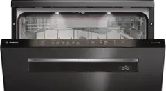 Serie 6 SMP6ENC60T Solo Bulaşık Makinesi 60 cm Kolay Temizlenebilir Siyah Inox