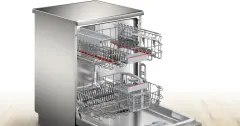 Serie 6 SMS4EKI62T Solo Bulaşık Makinesi 60 cm Kolay Temizlenebilir Inox