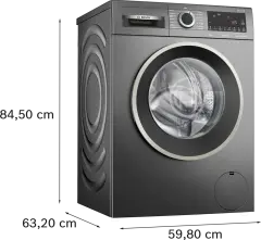 Serie 4 WGA244ZRTR Çamaşır Makinesi 9 kg maks. 1400 dev./dak., Antrasit