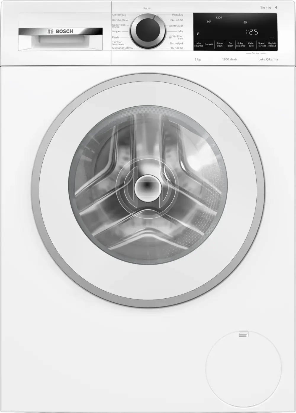 Serie 4 WGA142X2TR Çamaşır Makinesi 9 kg maks. 1200 dev./dak.