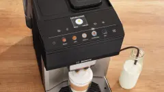 Serie 4 TPE40307 Tam Otomatik Kahve Makinesi VeroCafe Metalik inoks gümüş, Piyano siyah