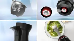 Serie 4 MSM4B624 El Blenderı ErgoMaster 1000 W Siyah, Antrasit