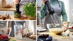 Serie 4 MSM4B624 El Blenderı ErgoMaster 1000 W Siyah, Antrasit