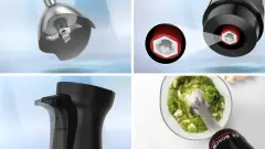 Serie 4 MSM4B610 El Blenderı ErgoMaster 1000 W Siyah, Antrasit