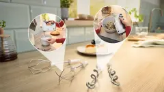 El Mikseri MFQ37400 ErgoMixx 750 W Beyaz, Gri