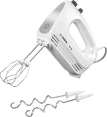 El Mikseri MFQ24200 CleverMixx 400 W Beyaz, Paslanmaz çelik