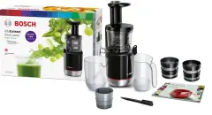 VitaExtract MESM731M Yavaş Sıkım Katı Meyve Sıkacağı VitaExtract 150 W Siyah, Paslanmaz çelik