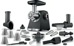 Serie 6 MFWS682B Gıda Kıyma Makinesi MultiPower 2100 W Siyah, Metalik gümüş