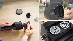 Serie 6 MFWS682B Gıda Kıyma Makinesi MultiPower 2100 W Siyah, Metalik gümüş