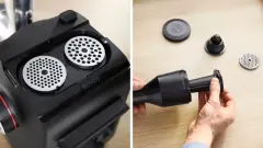 Serie 4 MFWS440B Gıda Kıyma Makinesi MultiPower 1900 W Siyah, Siyah