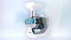 Kıyma Makinesi MFW67440 ProPower 2000 W Siyah, Krom