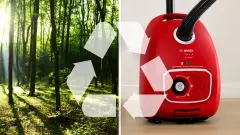 Serie 4 BGL41PET2H Toz torbalı Süpürge ProAnimal Kırmızı