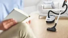 Serie 6 BGB6SIL1 Toz torbalı Süpürge ProSilence Beyaz