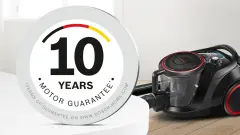 Serie 6 BGS41POW2 Toz torbasız Süpürge ProPower Siyah