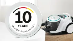 Serie 6 BGS41HYG1 Toz torbasız Süpürge ProHygienic Beyaz