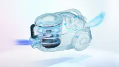 Serie 6 BGC41PET Toz torbasız Süpürge ProAnimal Kırmızı