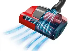 Serie 6 BGS41PET1 Toz torbasız Süpürge ProAnimal Kırmızı