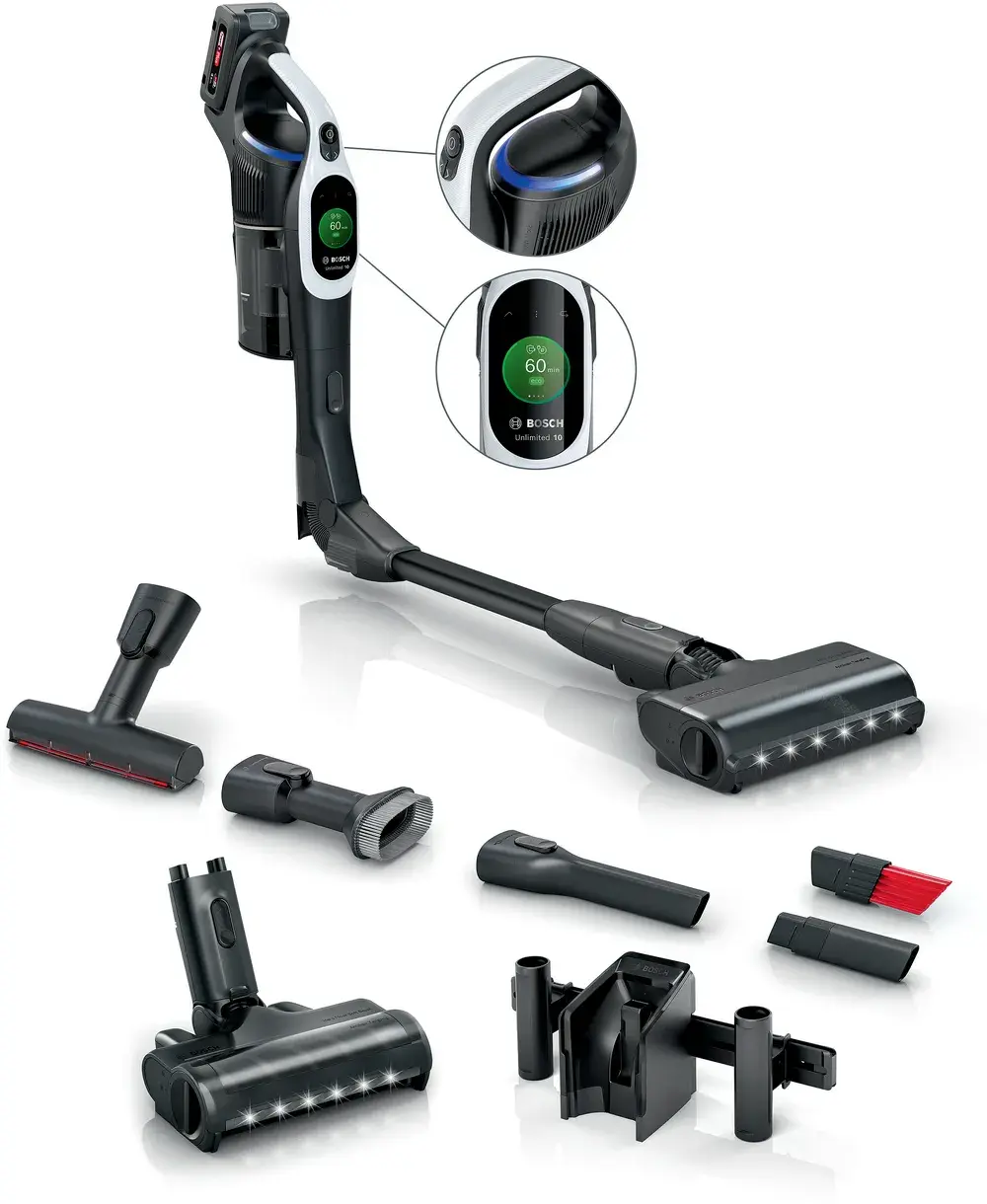 Şarjlı Süpürge Unlimited 10 BCS1041WAC Beyaz