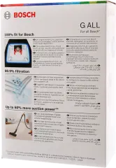 BBZ41FGALL Elektrikli Süpürgeler için Toz Torbası